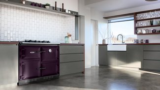 Rayburn 600 Roomset Aubergine